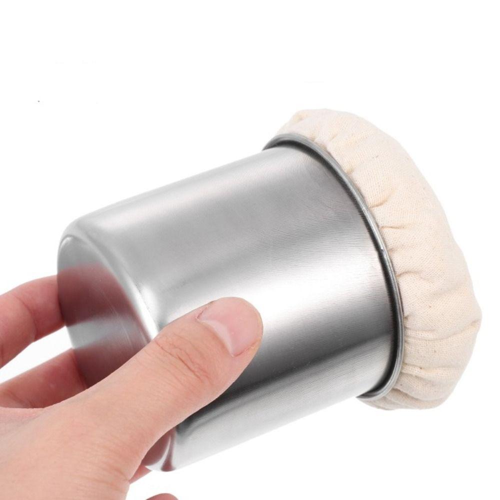 Free Brush Crepe Oil Spreader Stainless Steel BBQ Spread Sponge Oil Wiper Cloth  Grilling