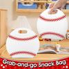 24pcs Soccer Snack Bags with Handles Reusable Baseball Sealed Treat Bags Stand-up Bottom Gift Bags Soccer Training Treat Bags Party Favor Bags