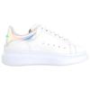 (WMNS) Alexander McQueen Oversized Sneaker 'White Shock Pink' Women's 561726WHVI59375