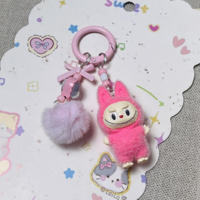 Keychain Vinyl Cute Grain Baby Walking Bag Mobile Phone Pendant Cute Keychain