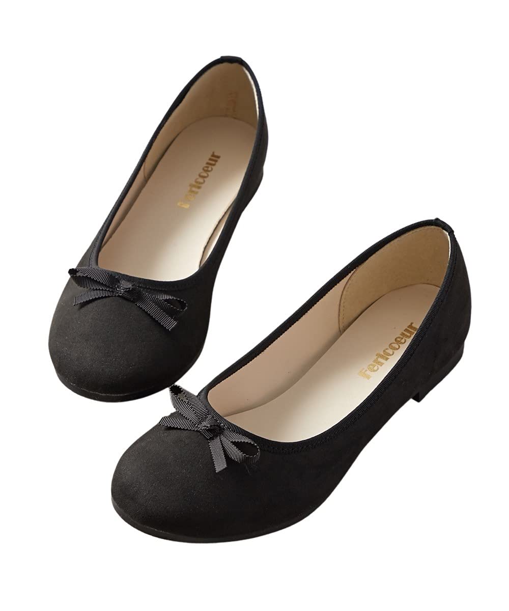 

Nissen Wide Ballet Made in Size Women s Flats, Japan, Water-Repellent (4E Width), Black, 24.0cm/4E чёрный