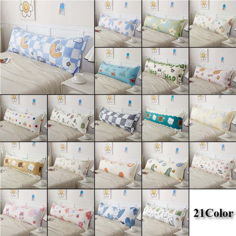 Bedding Pillow Covers Cartoon Dinosaur Body Pillow Cover for Boys Girls Cotton Long Pillowcase Decorative Cushion for Bedroom