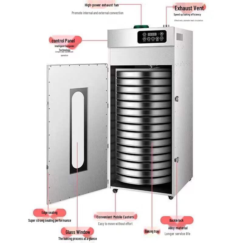 OLOEY Commercial Rotary Food Dehydrator