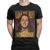 Lana Del Rey Music T Shirts for Men 100% Cotton Vintage T-Shirt O Neck Did You Know That There's Tees Short Sleeve Clothes