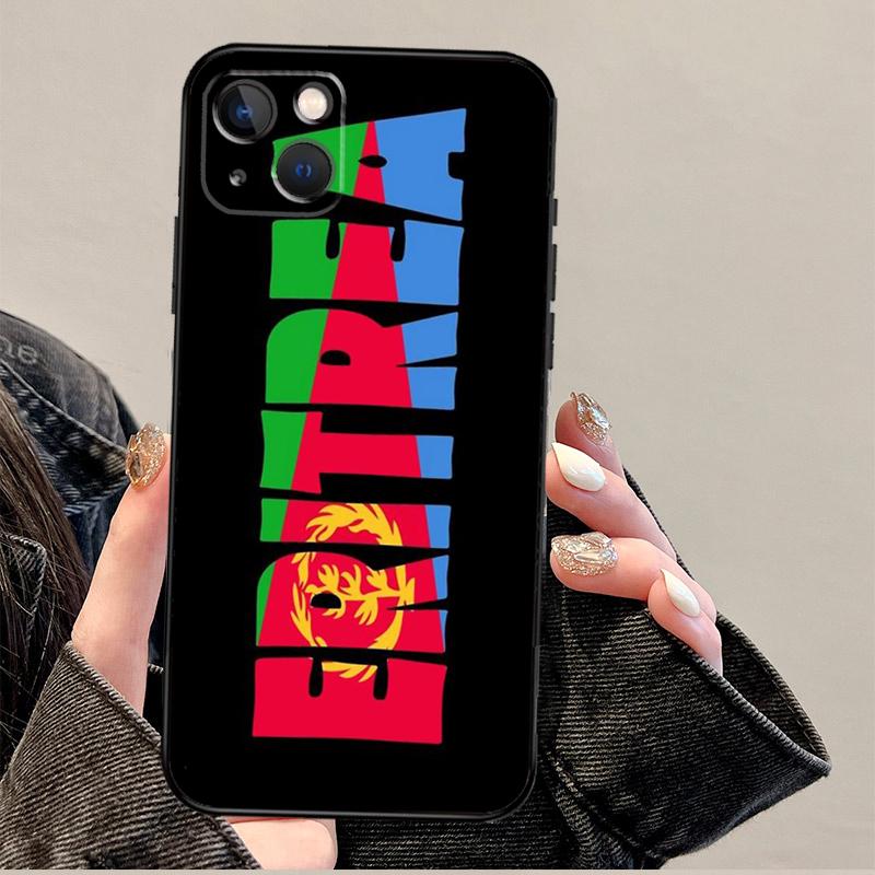 

Eritrea Flag Phone Case For iPhone 17 Pro Max 17 Air 14 13 12 11 15 16 Pro Max mini 16 Plus 16e Cover iPhone 16 Plus