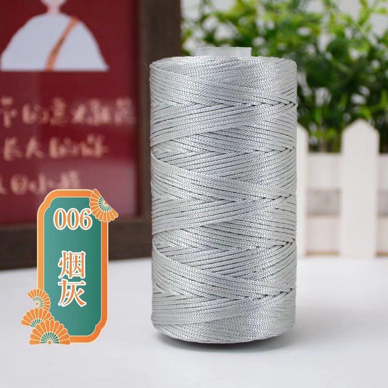 Mercerized Ice Hemp Thread 100G Shaft Medium And Thin Hollow Thread Sun Hat Shoes Crochet Hand-Woven Thread Full Free Shipping