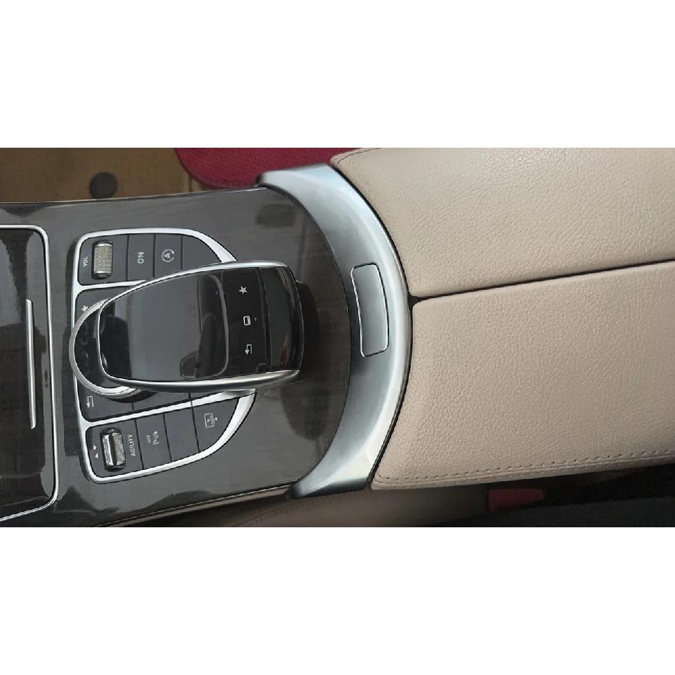 W205 Console Armrest Button Central Storage Box Switch Cover For Mercedes Benz W205 W253 C Class GLC A2056803407 A2056803307