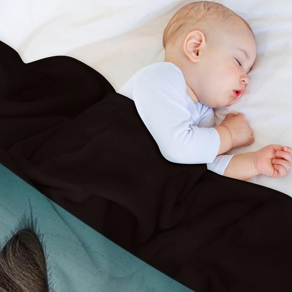 Maine Coon Kat Überwurfdecke Dekorative Stofftiere Niedlich Kariert Riesige Sofa Decken