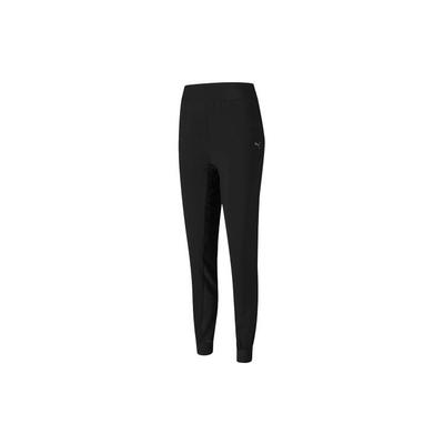 Puma Calça de corrida reflexiva cônica para treinamento de corrida feminina, preta, 519367-01