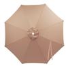 Sunproof Patio Umbrella Replacement Canopy Waterproof Sunshade Canopy Top  Backyard