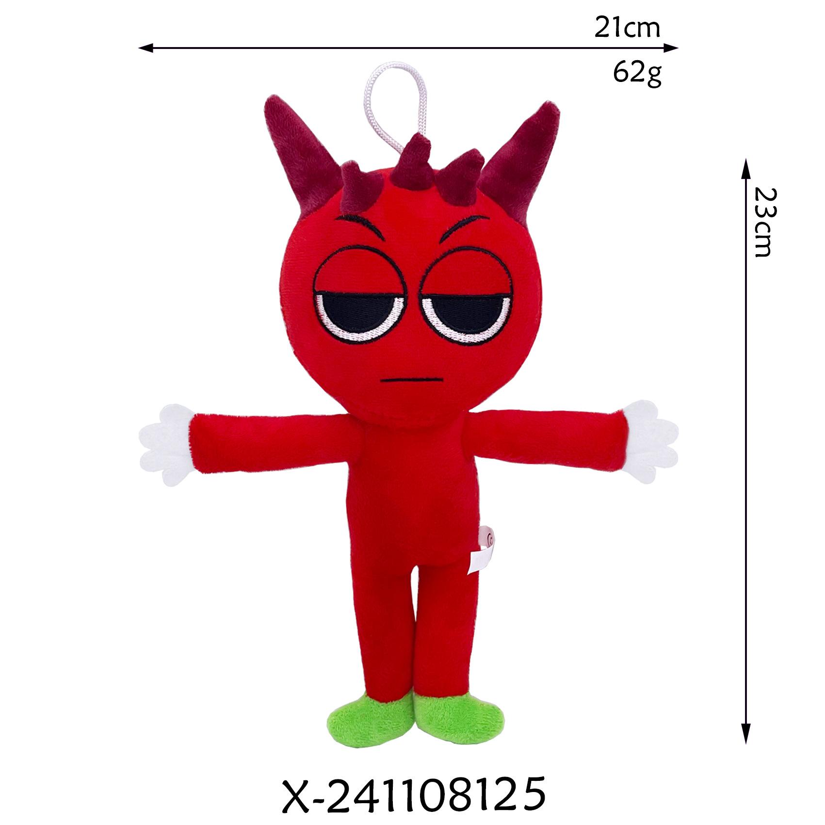 

Sprunki Мягкие игрушки Sprunki Incredibox Мягкая кукла Певцы Орен Венда Игра Мультфильм Мягкая подушка Дети День рождения Рождественские подарки