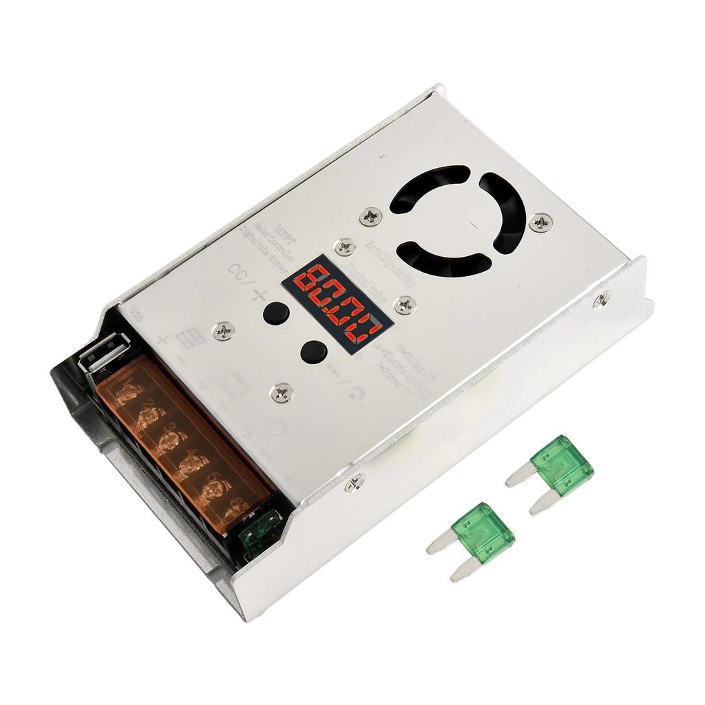 MPPT Solar Panel Controller for 12V 24V Lithium Charging IP30 Protection Level