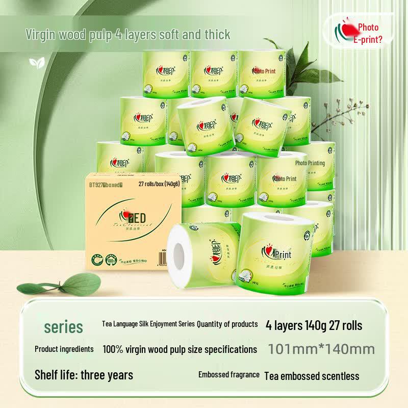 Mind Act Upon Mind Tea Classic 4-Ply Embossed Toilet Paper