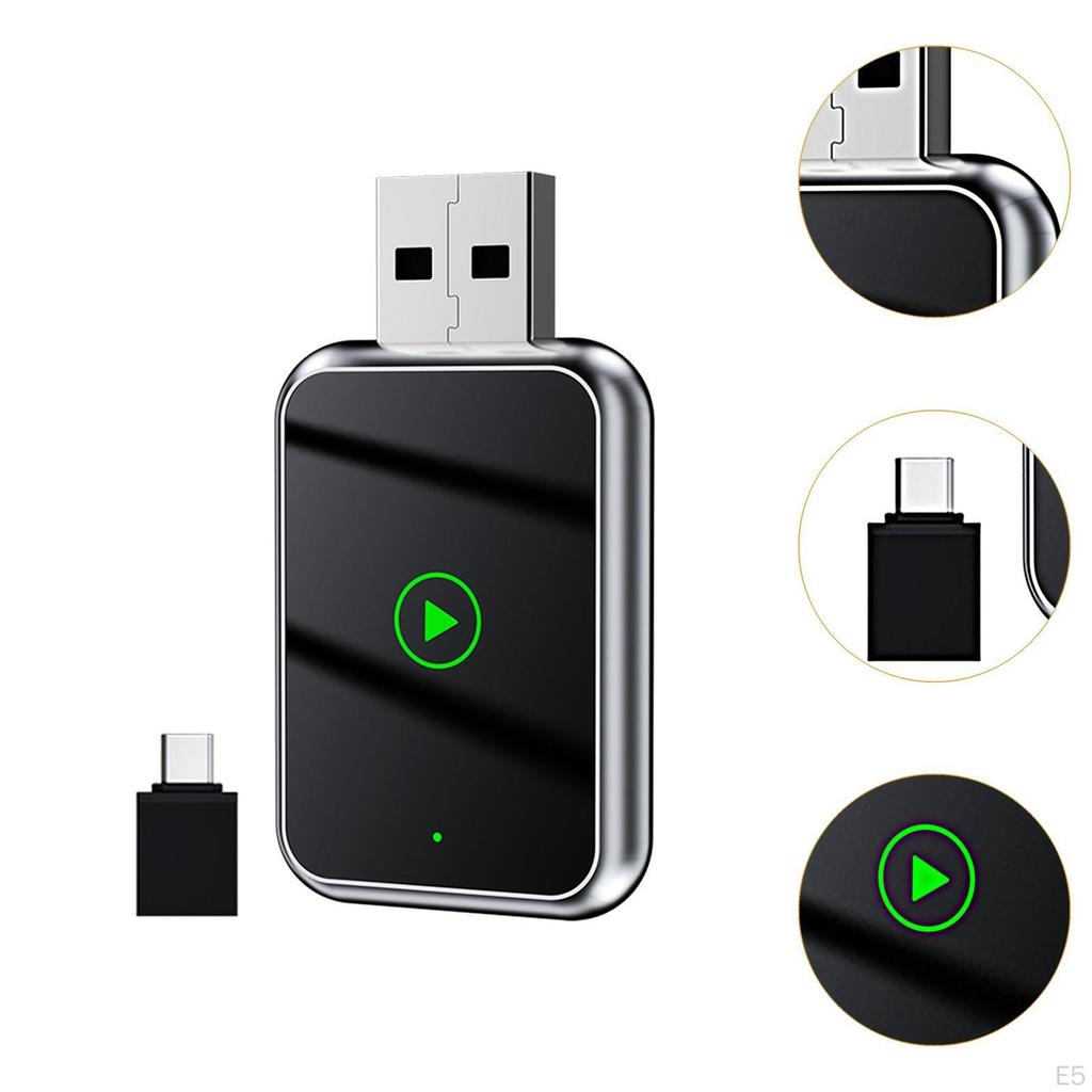 Auto Usb Adapter Intelligent Navigation Hands Free Calls Interconnection Module Plug and Play for