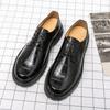 2024 Men's Thick Soled Oxford Shoes Fashion Versatile Breathable Office Classic Business Luxury Designer Formal Crocodile Shoes