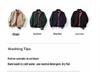 Veste Harrington Rétro Homme Tough Guy - 3M, Col Montant, Tous Temps, Printemps/Automne, Couleur Unie