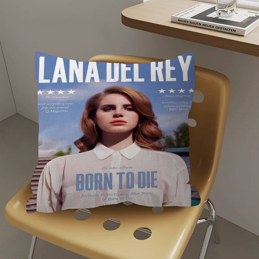 Black And Pink Lana Del Rey Personalized Pillow Cover Kids Bedroom Wild Party Decor Pillowcase Kid Birthday Shower Gift