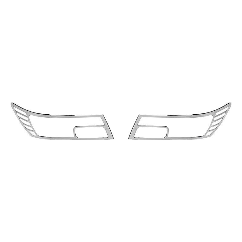 Car Front Headlight Covers  ABS Lamp Decoration For Dodge Journey 2011-2020 Exterior Accessoriess 