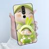 Casing For Nokia 8.1 Plus/Nokia X71 Aesthetic Luxury Cute Cool Boys Girls Soft silicone Phone Case Back Cover Black Matte Shell