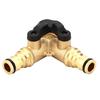 G1 FNPT DN25 Copper Garden Water Hose Connector Water Faucet Splitter Tool Accessories