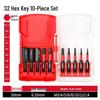 Extended S2 Hex Socket Driver Bits Set for Electric and Pneumatic Screwdrivers