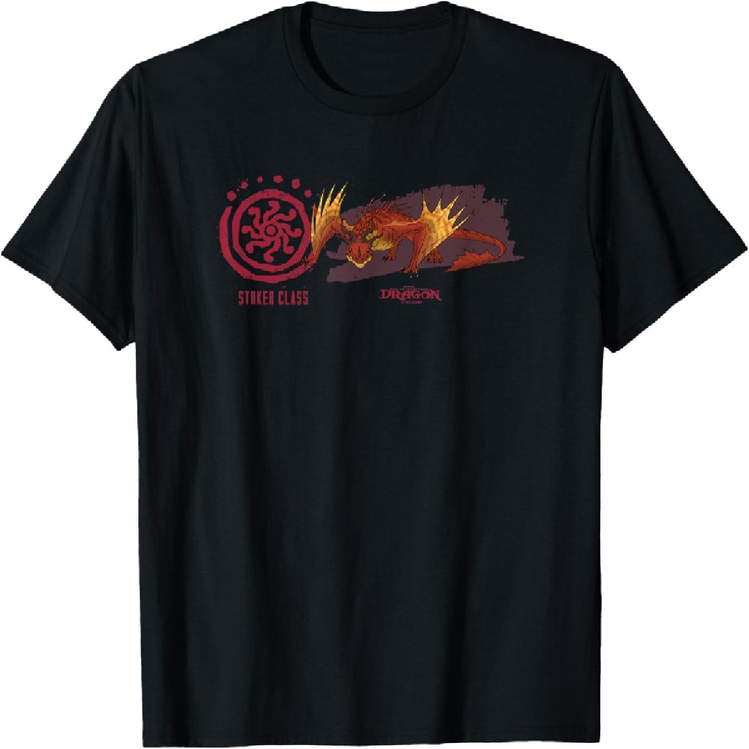 DreamWorks Dragons Stoker Class Hookfang T-Shirt XXXXXL разноцветный