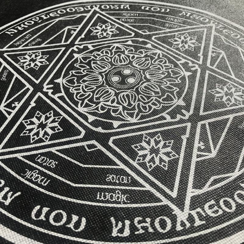 Tarot Card Special Tablecloth Board Game Fortune Astrology Velvet Card Pad Pentagram Divination Altar Cloth