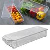 Clr Organizing Bin Large Capacity Transparent Food Grade Plastic Multifunction Portable   Pantry Storage Bin
