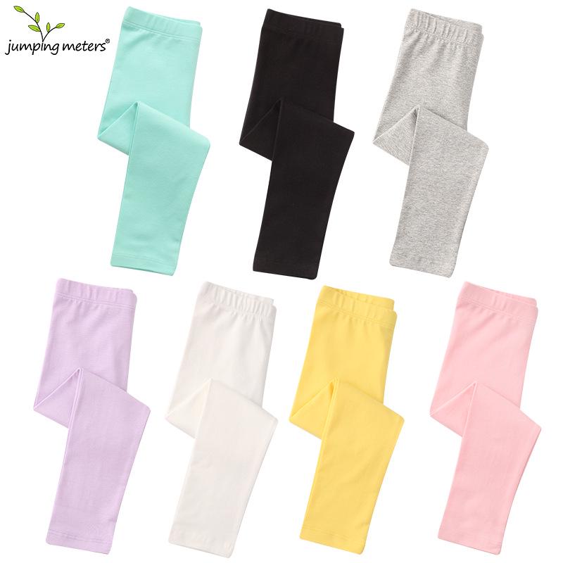 European & American Girls' Plain Color Leggings