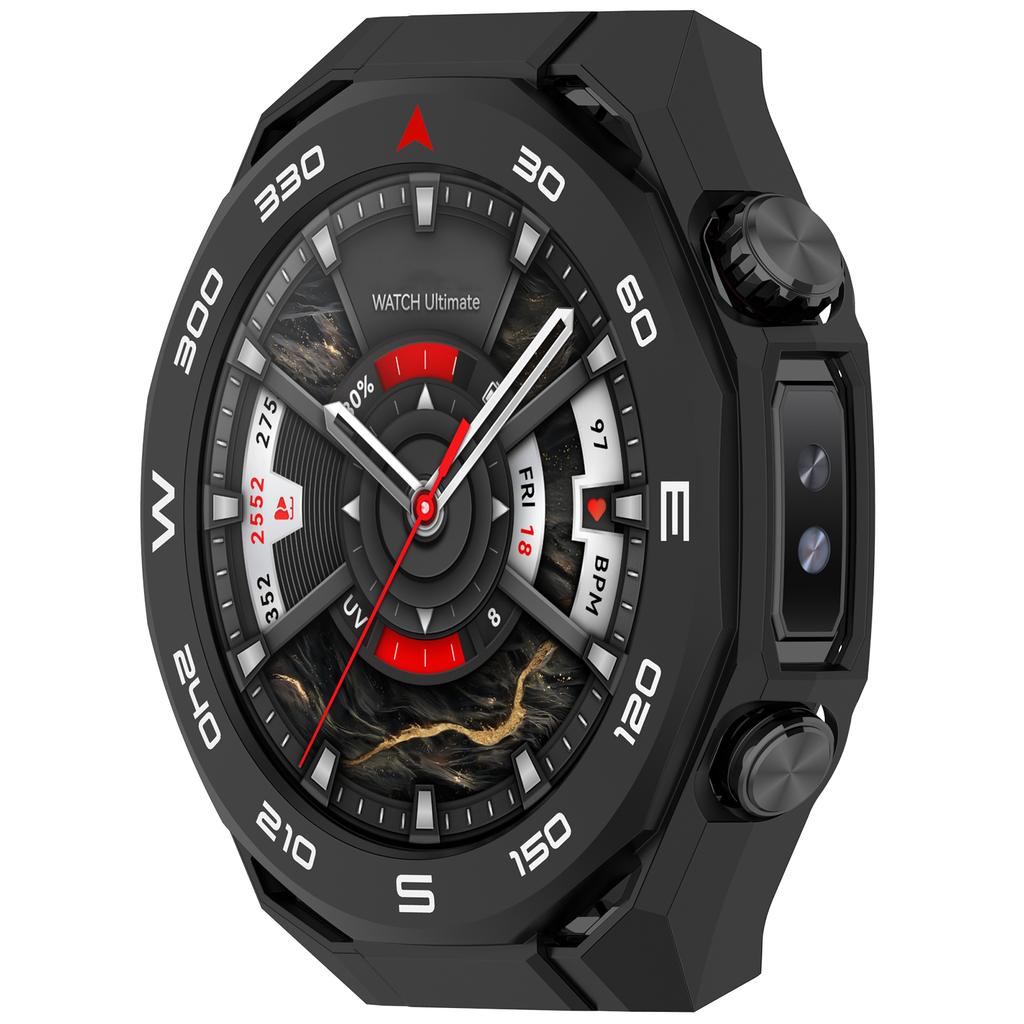Pro Huawei Watch Ultimate 2 Pouzdro na hodinky s měřítkem Dutý design Tvrdý PC Ochranný kryt
