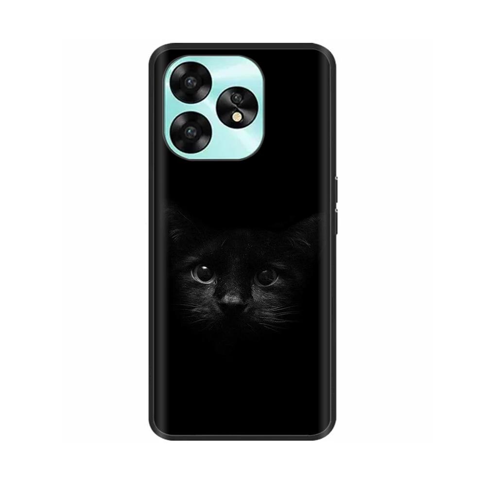 Para Funda UMIDIGI A15 Linda Funda de Teléfono de Silicona Líquida Suave de Dinosaurio Para Funda UMIDIGI A15C Fundas Protectoras para UMIDIGI A15
