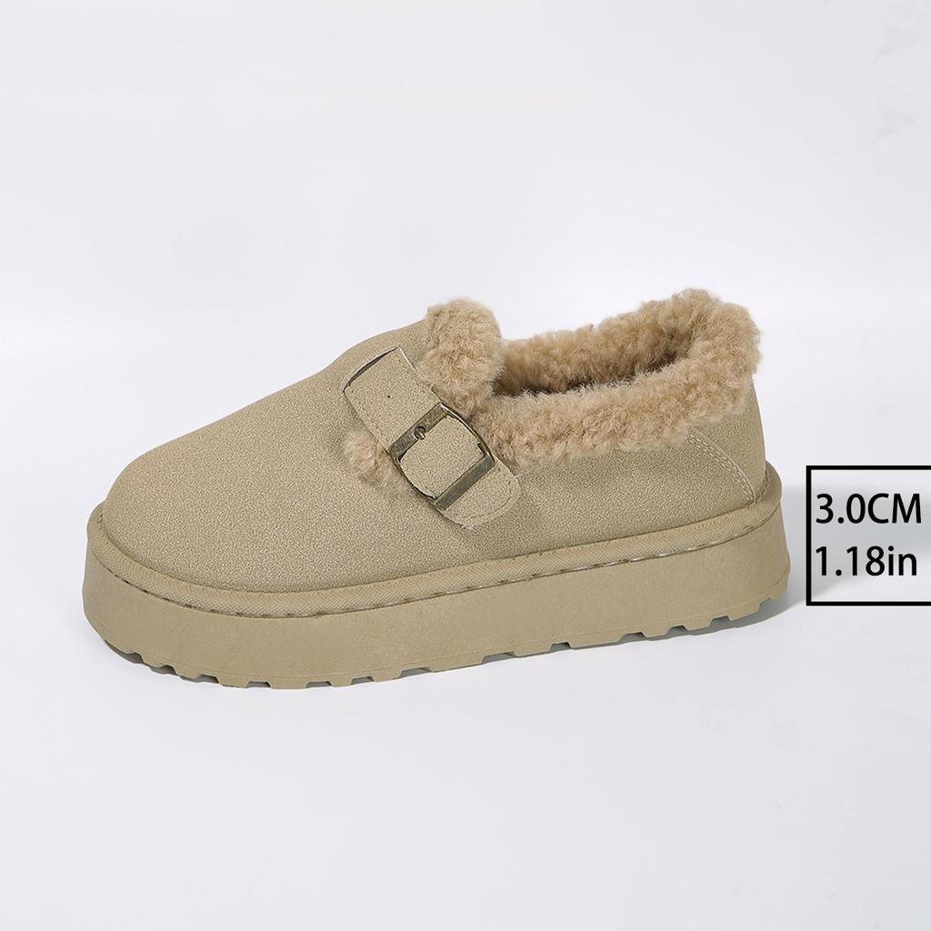 New Winter Flat Shoes Women's Snow Boots Plush Warm Winter Thick Fashion Women's Boots