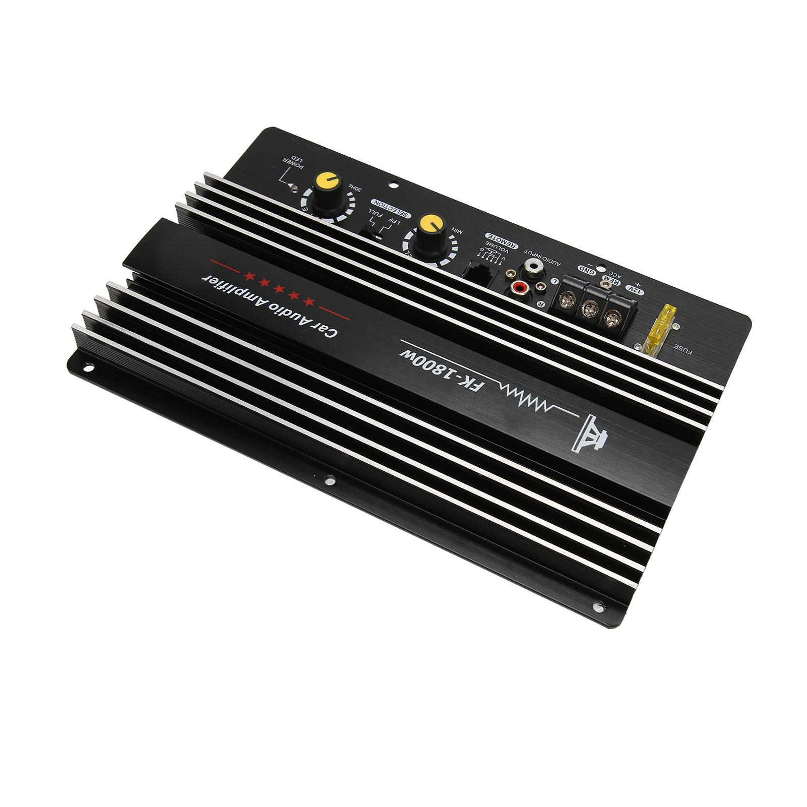 

Automotive Amplifier 12V 1800W Car Stereo Audio High Power Amplifier Sub Woofer for Car