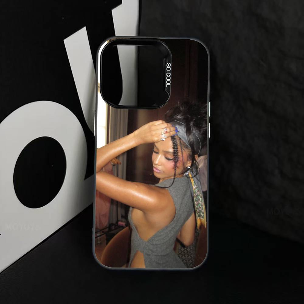 A-Afrobeats S-Style Phone Case For iPhone 17,16,15,14,13,12,11 Plus,Pro Max,XS,Colorful Silver Phone Case Funda Cover