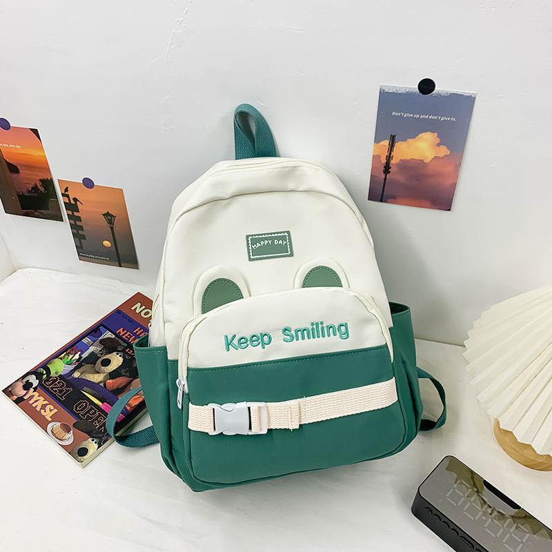 Stylish And Spacious Kindergarten Backpack For Kids Aged 3 To 6 Years With Durable Canvas Material