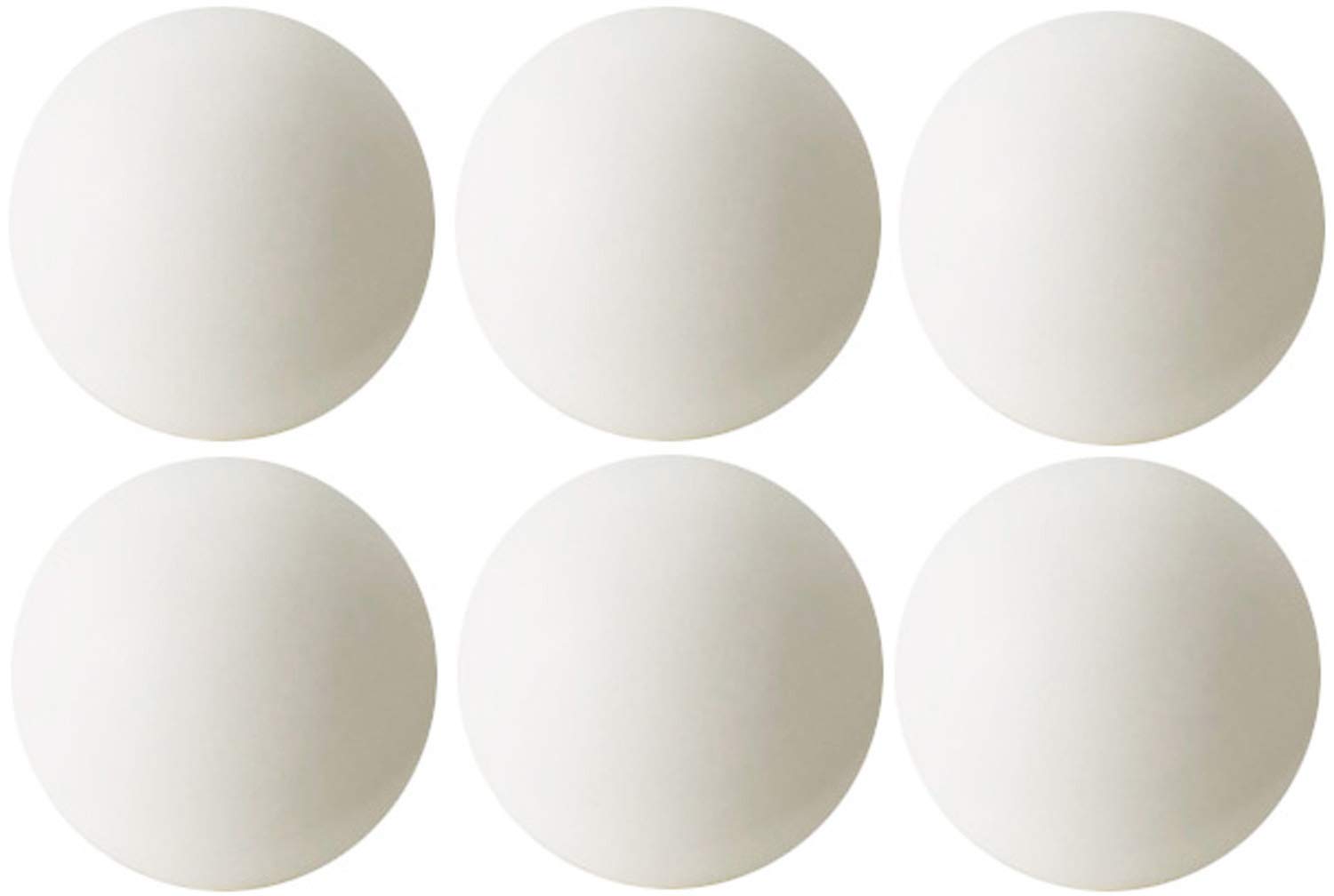 

LLB SPORTS Table Tennis Ball Leisure Training 6 Balls White Diameter 4cm