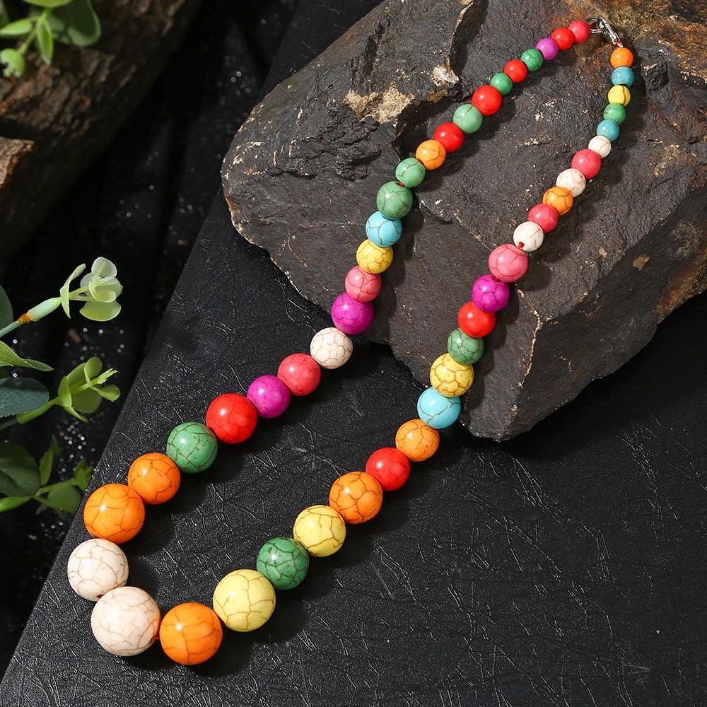 

Розкішне намисто-підвіска з натурального кристала для светрів