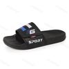 Mens Slippers Summer Outdoor Beach Shoe Indoor Home Slippers Soft Comfortable Family Flat Bathroom Slippers Mens Sandals