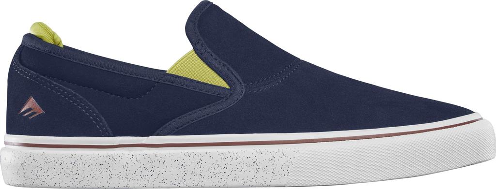 Skateschuhe WINO G6 SLIP ON cm [Emerica] NAVY/GOLD/WHITE 26.5