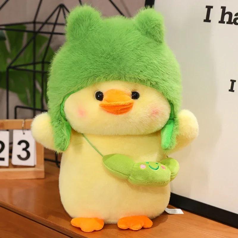 24/35/50cm Yellow Duck High Quality Anime Cute Plushie Wild Duck Plush Toys Lifelike Animals Simulation Stuffed Doll Kawaii Soft
