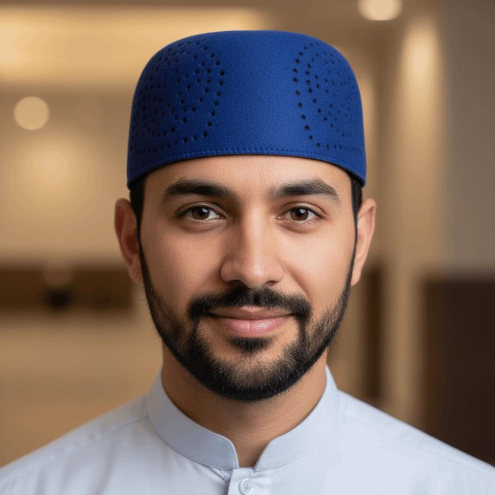 Mesh Eid Prayer Caps Elegant Turkey Fedoras Spring Summer Muslim Caps Islamic Events