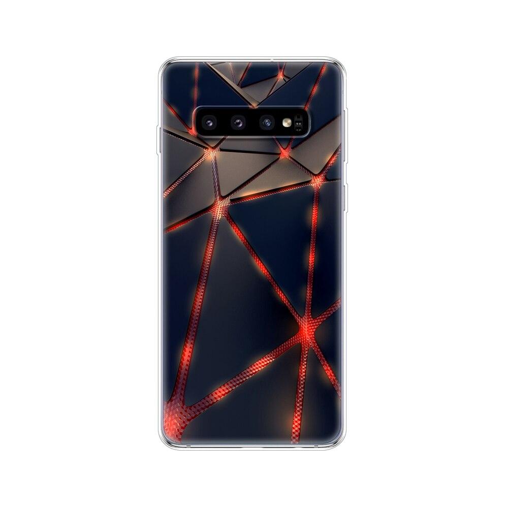 For Samsung Galaxy S10 Case S10Plus Silicone TPU Cover Phone S10 E Case On For Samsung S10 Plus G975F S 10 SM-G973F Transparent