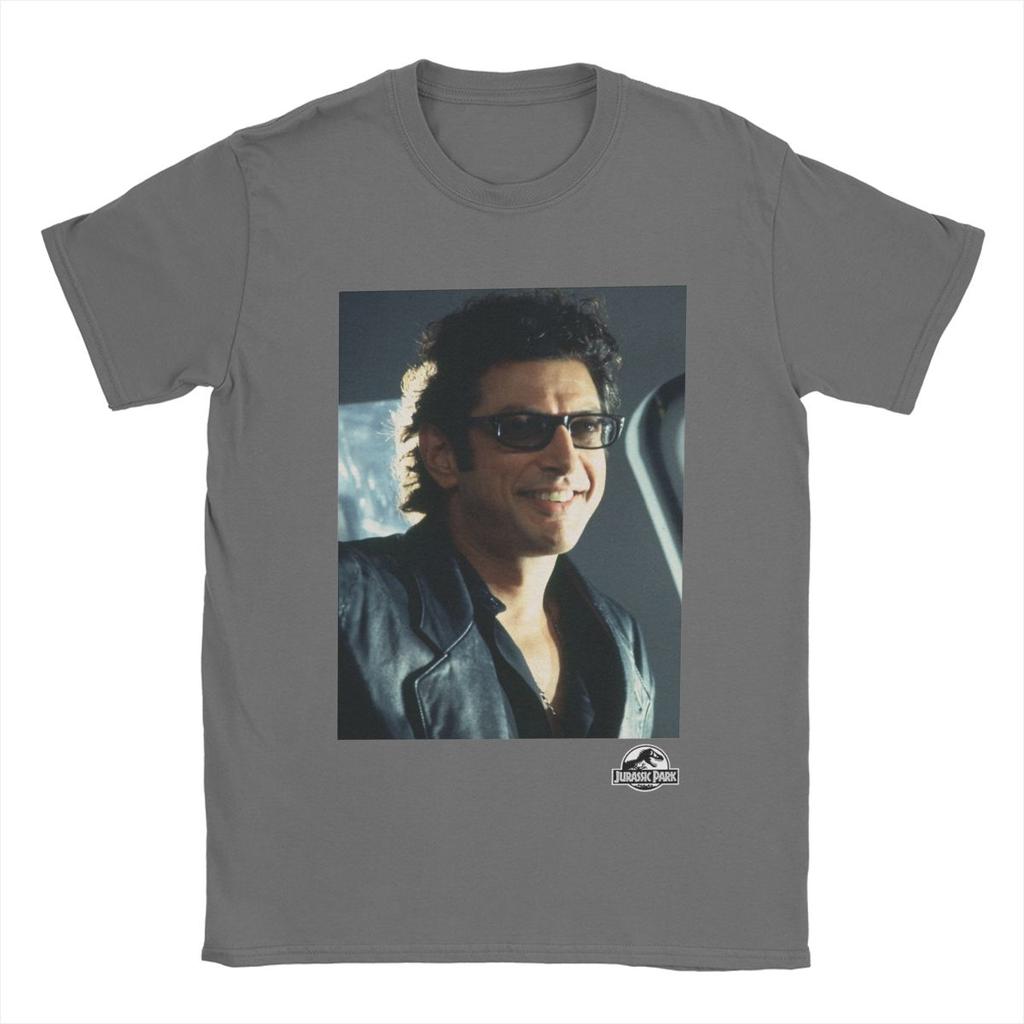 Jurassic Parks Dr.. Ian Malcolm Sexy Chaostheoretiker T-Shirt Herren Baumwolle Vintage T-Shirts Rundhals T-Shirts Kurzarm Kleidung Grafik