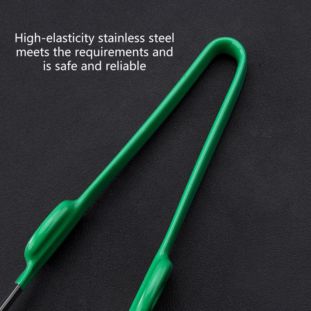 Lightweight Gardening Assistance Clip Planting Stainless Steel Tweezers For Efficient Weeds Removal And Planting