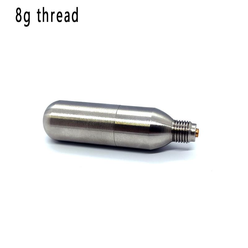 CO2 Refill Tank Refillable Cartridges for Home Brewing Wine Making Barware Equipment Soda Beer Fermenter Kitchen DIY Bar Tool 7
