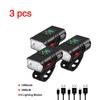 2 Luci LED T6 per Bici Ricarica TypeC Luci per Bicicletta Anteriori 6 Modalità Torcia MTB Faro per Bicicletta per Ciclismo Luce Anteriore per Bicicletta