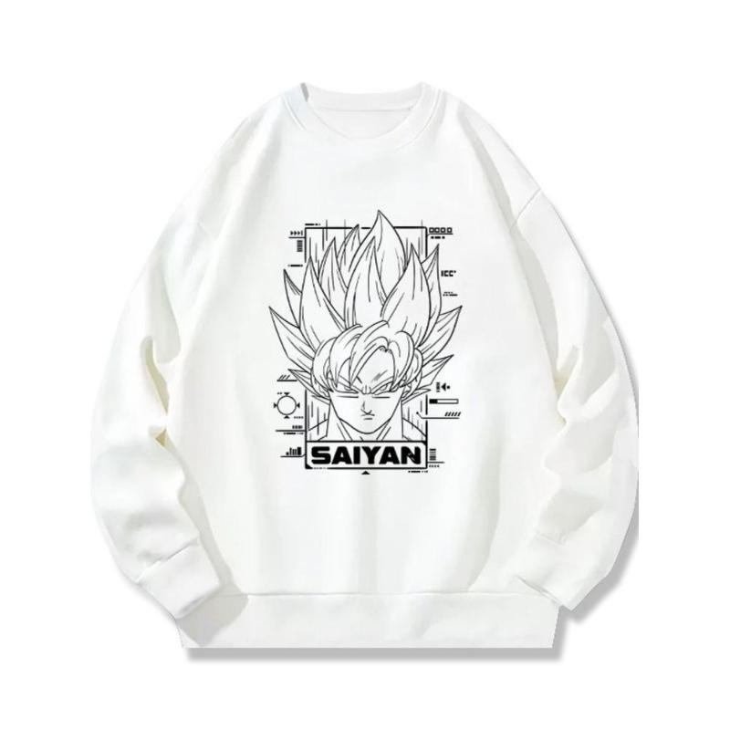 

Men s Crew Neck Sweatshirt, Windproof Ribbed Cuffs, Cold Morning Commute Outfit S