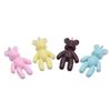Macaron Color Little Bear Resin Pendant Keychain - DIY Handmade Jewelry Accessory