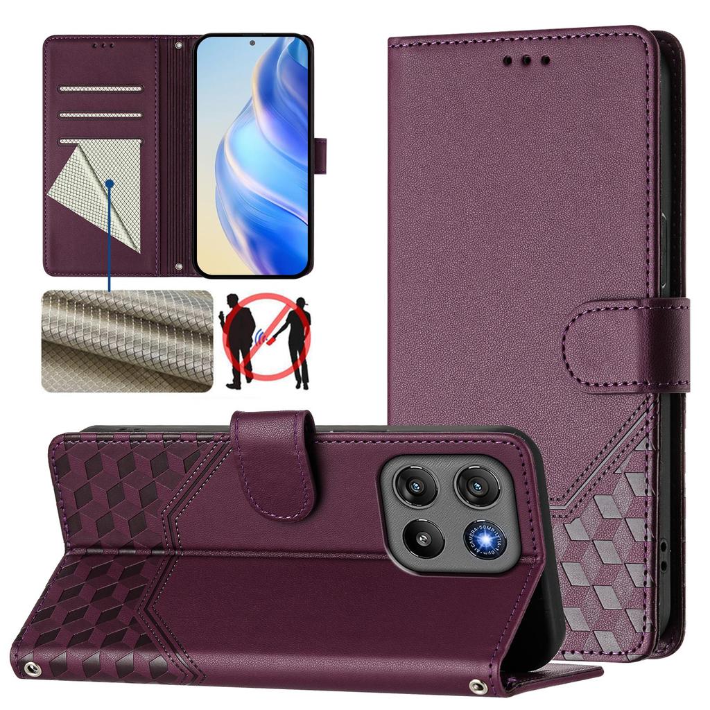 3D Leather Phone Wallet Case Book For Motorola Moto G67 G86 G56 G06 G75 G55 G35 G15 G05 G84 G54 Card Flip Cover
