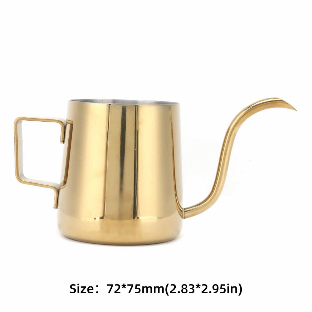 Food Grade Material Stainless Steel Slender Pot Gooseneck Kettle  Coffee Brewing
